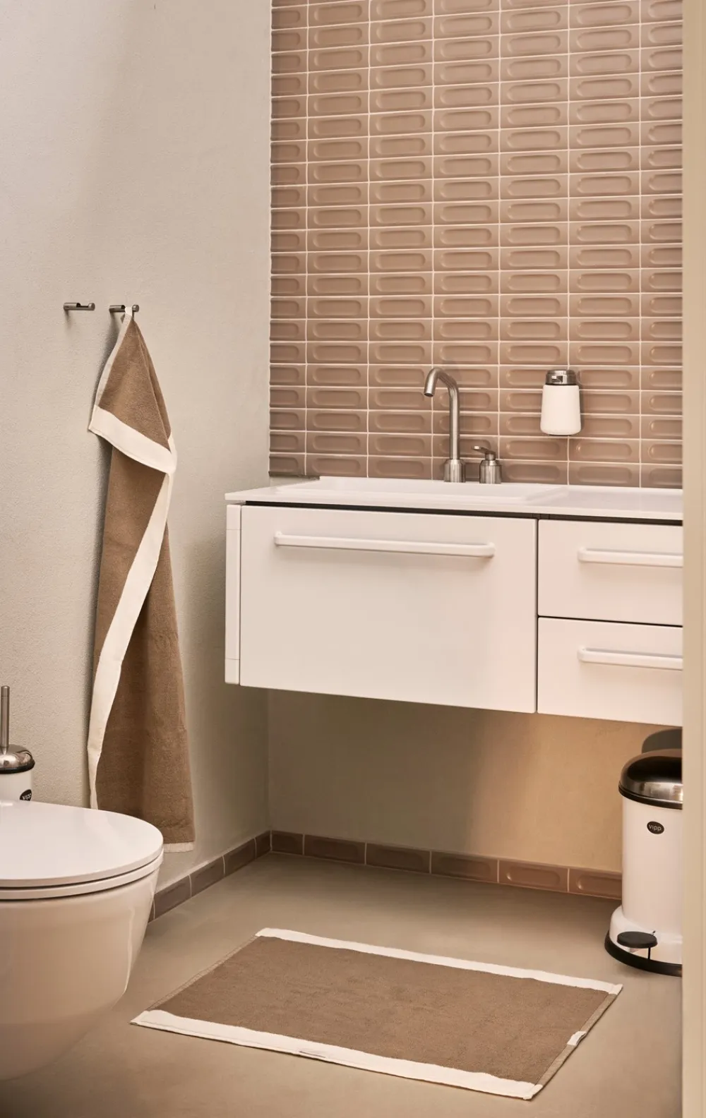 Outlet 101 Bademåtte, , 50x70 cm Bademåtter & Forhæng