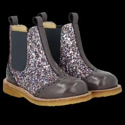 Clearance 6320-102 Chelsea Glitter Støvler, , 29 Børn Støvler
