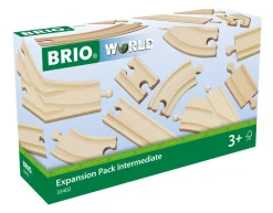 BRIO 16 Dele Skinnesæt-Børn Tog, Biler & Skibe