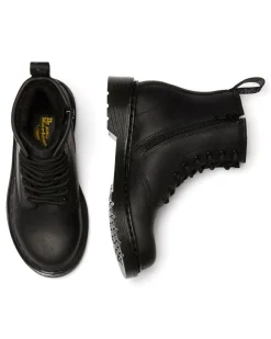 Discount 1460 Junior Serena Faux Fur Lined Leather Støvle, , 31 Børn Støvler