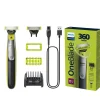 Philips 360 QP2834/23 Oneblade Face & Body Barbermaskine- Personlig Pleje