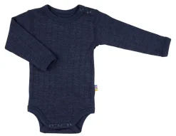 Sale 65518-185 Uld/Silke Body, Navy, 80 cm Børn Bodies & Heldragter