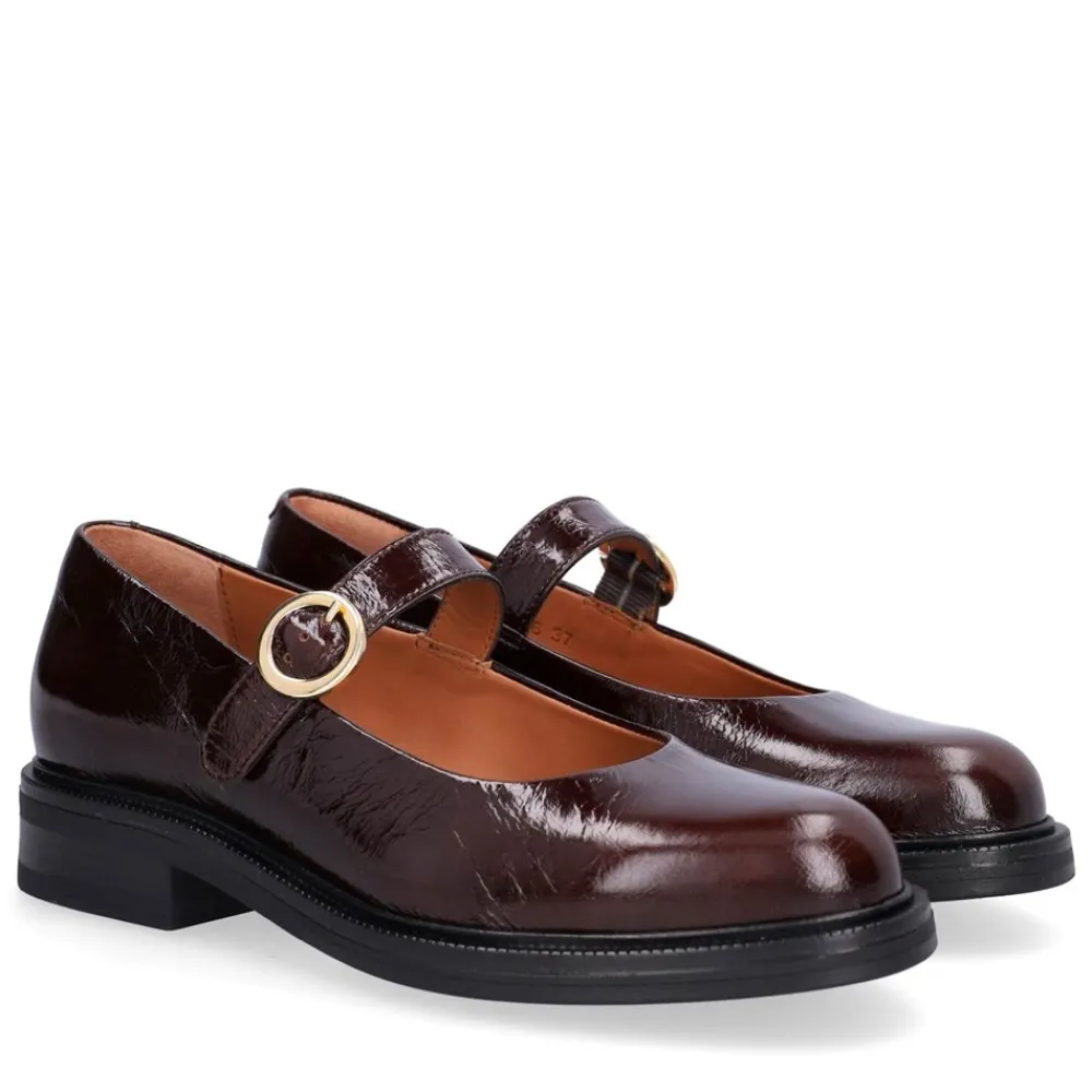 Billi Bi A7016 Mary Jane Ballerinasko, , 40-Dame Flade Sko|Ballerinaer