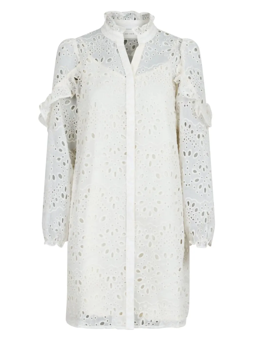 New Abby Embroidery Kjole, , 34 Dame Kjoler