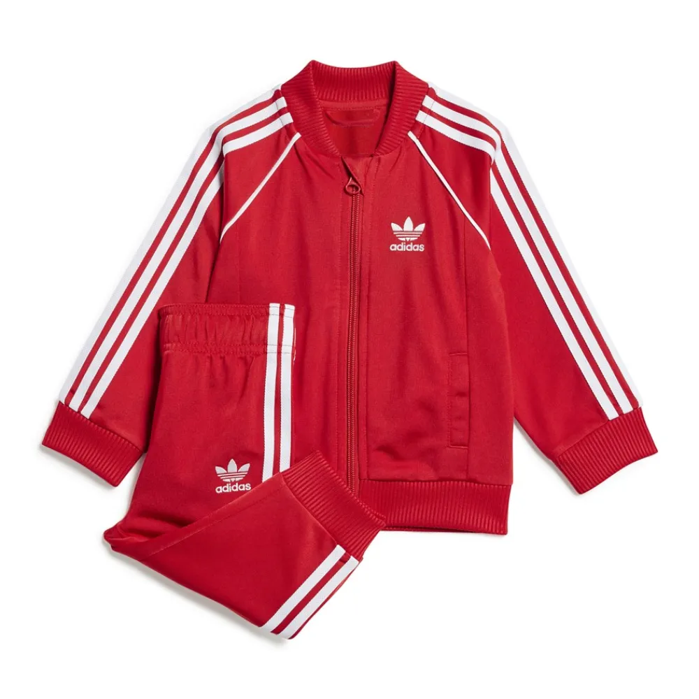 Adidas Adicolor Kids Træningsdragt, , 80 cm-Børn Strik & Sweatshirts|Bukser & Leggings