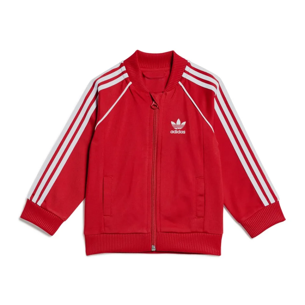 Adidas Adicolor Kids Træningsdragt, , 80 cm-Børn Strik & Sweatshirts|Bukser & Leggings