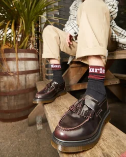 Dr. Martens Adrian Arcadia Lether Tassel Loafers, , 42-Dame Loafers|Sko