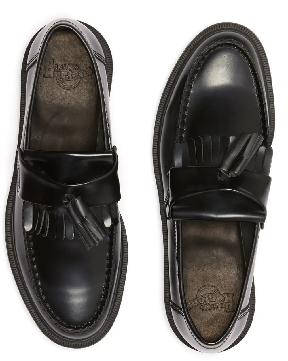 Dr. Martens Adrian Smooth Leather Tassel Loafers, , 42-Dame Loafers|Sko