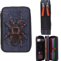 Sale Adventure World Spider Double Penalhus, Børn Kreativ Leg|Penalhuse & Skriveredskaber