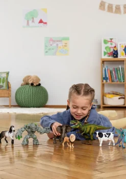 Schleich Afrikansk Elefantko-Børn Legetøjsfigurer & Klodser