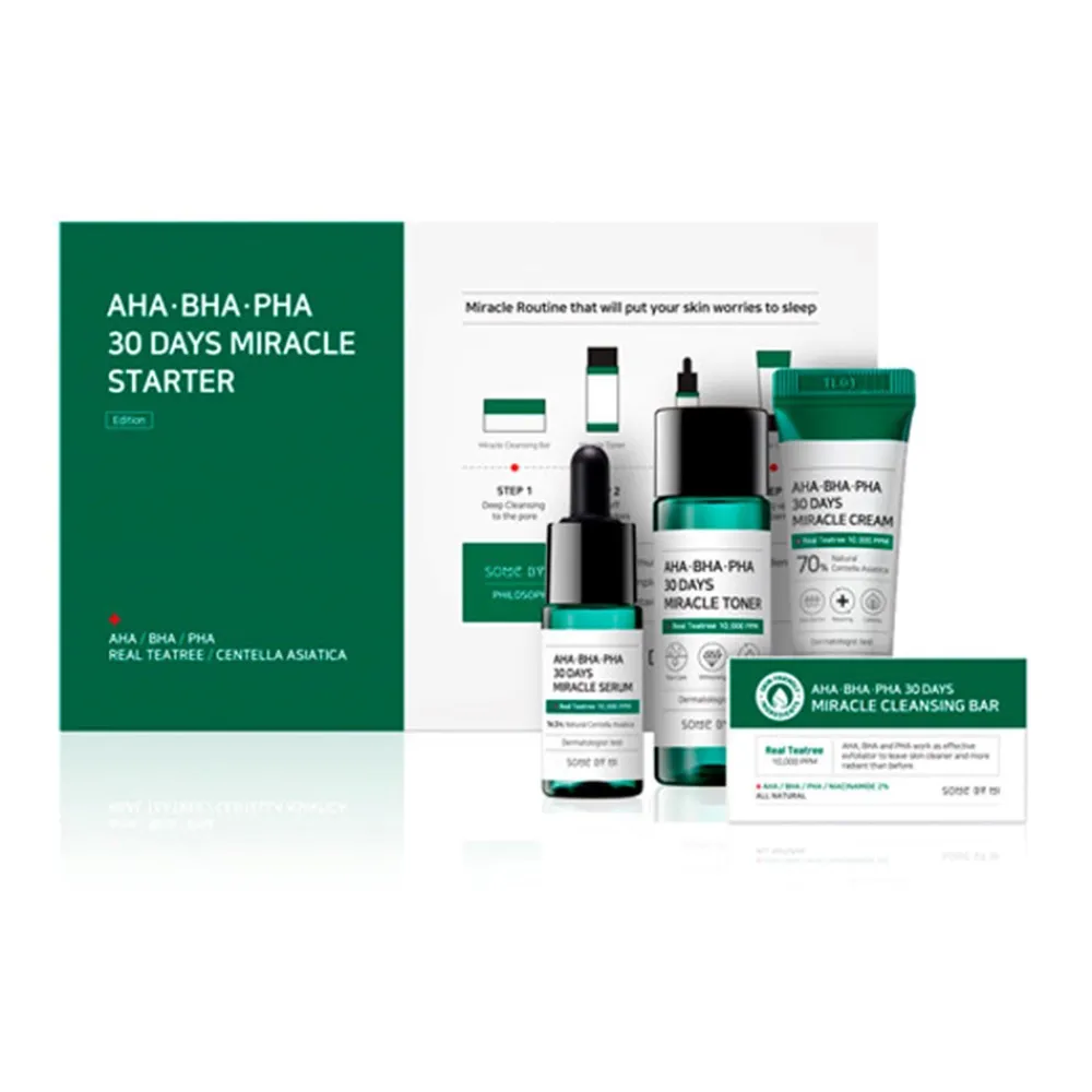 Some By Mi AHA BHA PHA 30 Days Miracle Starter Kit- Gaveæsker Til Hende|Hudpleje
