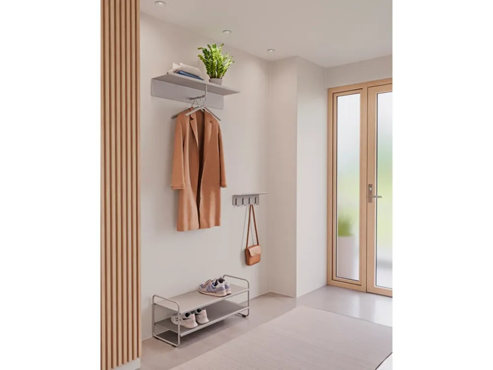 Clearance A-Hallway Shelf Knagerække, Bøjler & Knager