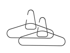 Clearance A-Hanger 2-pak Bøjler, Bøjler & Knager