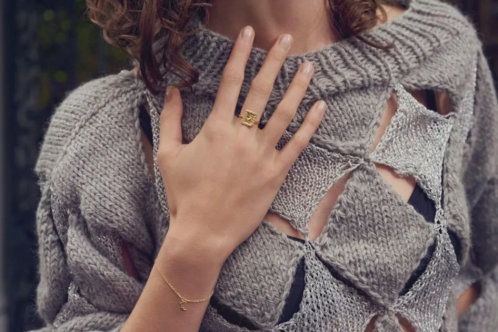 Maanesten Aida Ring, , 57-Dame Ringe