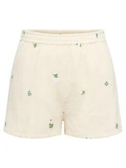 JDY Alba Højtaljede Shorts, , L-Dame Shorts