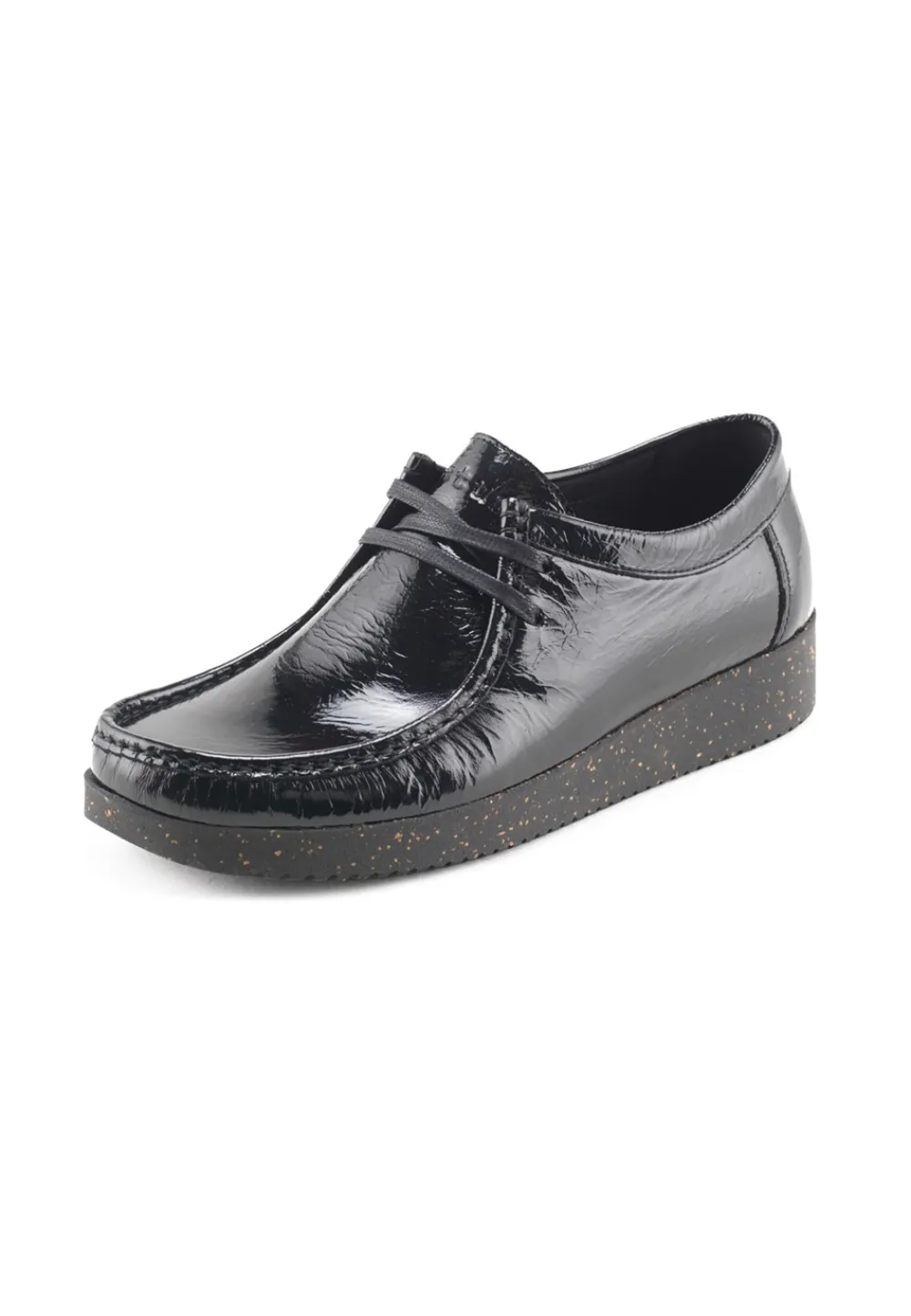 Best Alba Patent Leather Sko, , 38 Dame Flade Sko