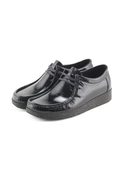Best Alba Patent Leather Sko, , 38 Dame Flade Sko