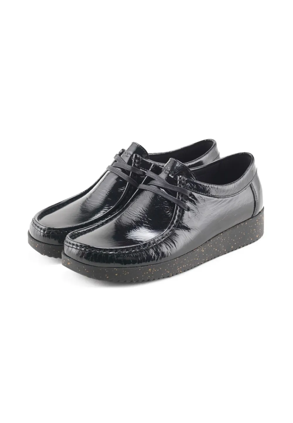 Best Alba Patent Leather Sko, , 38 Dame Flade Sko