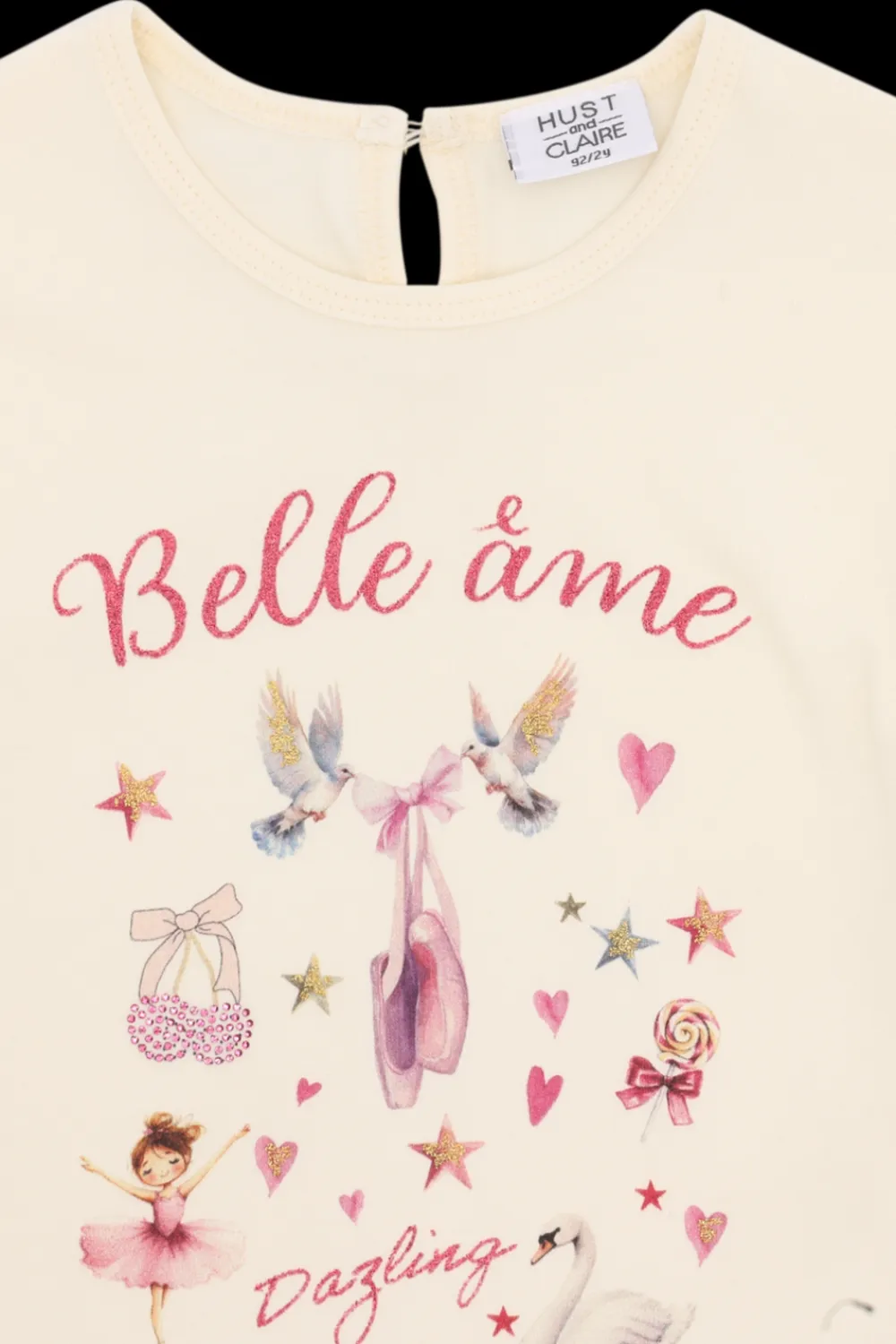 Hust & Claire Alma Belle A'me Bluse, , 128 cm-Børn Bluser
