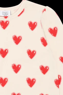 Hot Alma Spring Love Bluse, , 128 cm Børn Bluser