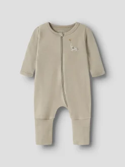 Name It Animal Zip 2-pak Natdragt, , 80 cm-Børn Undertøj & Nattøj