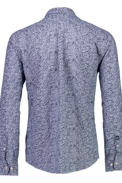 Bison AOP Cotton/Linen Skjorte, , XL- Skjorter