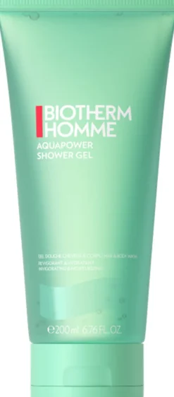 Biotherm Aquapower Homme Refreshing Showergel, 200 ml- Kropspleje