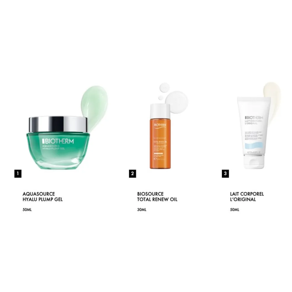 Biotherm Aquasource Hyalu Plump Gaveæske- Gaveæsker Til Hende|Kropspleje