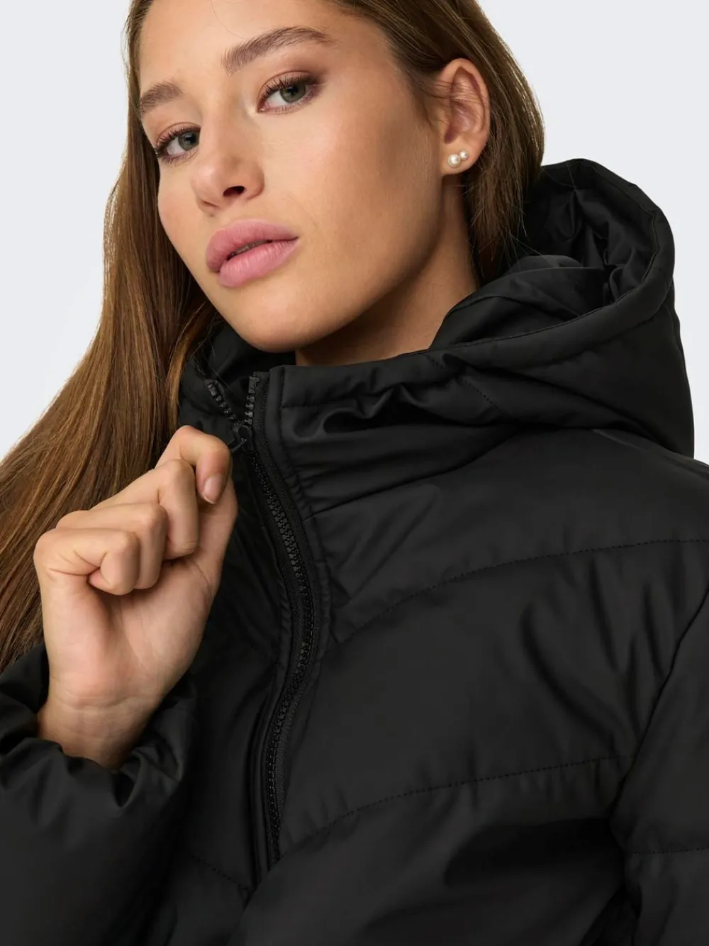 JDY Arnhem Short Puffer Jakke, , XS-Dame Jakker & Frakker