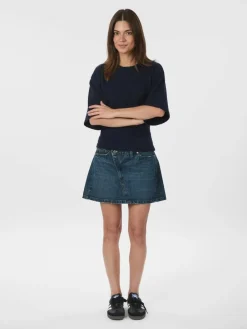 Discount Asha Knit Tee Bluse, , 38 Dame Strik & Sweatshirts
