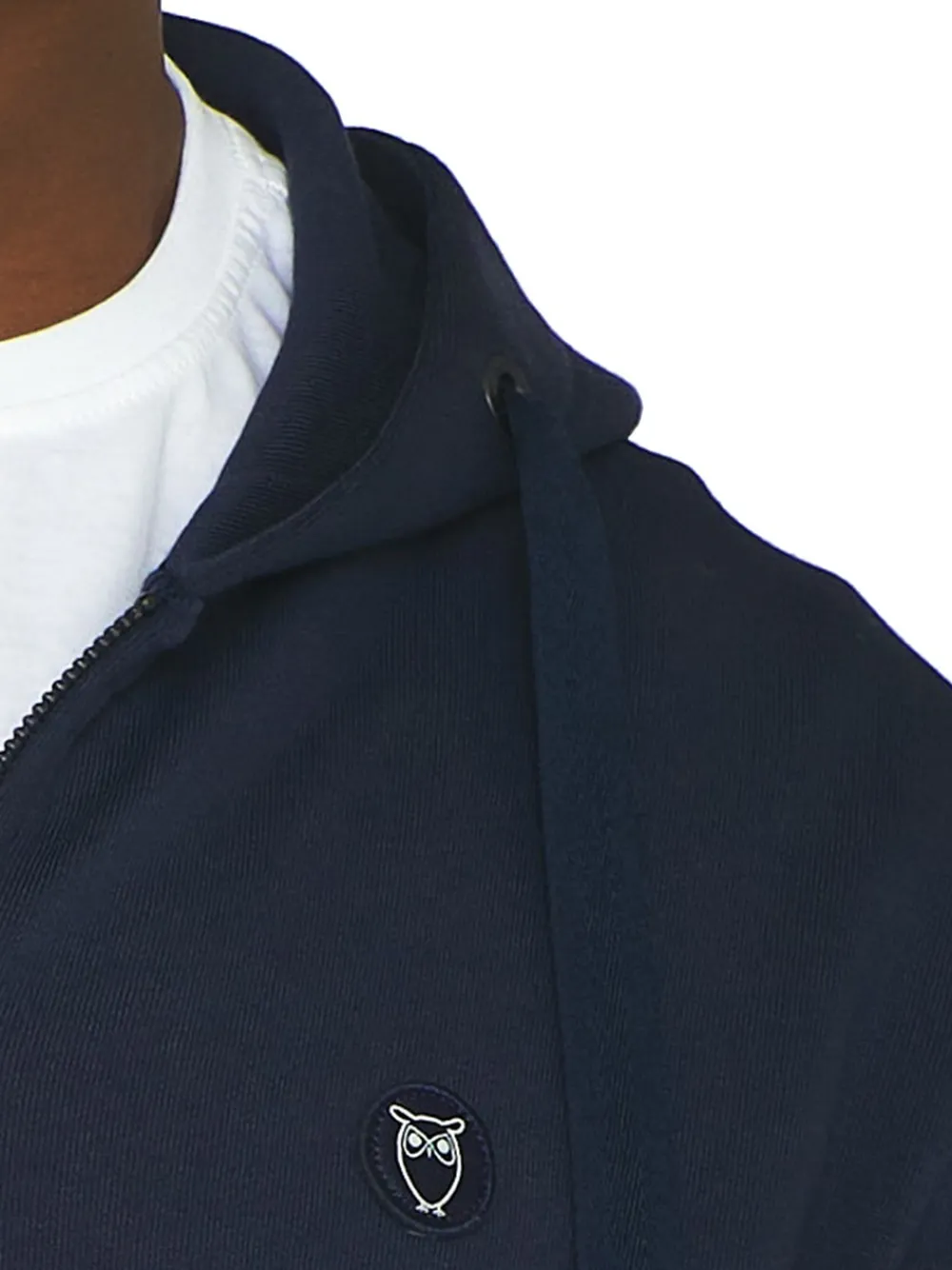 Knowledge Cotton Apparel Ask Zip Hættetrøje, , XXL- Sweatshirts & Trøjer