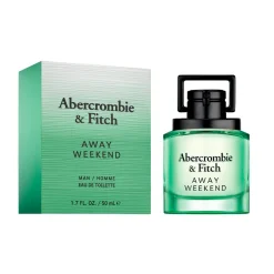 Abercrombie & Fitch Away Weekend Men Eau De Toilette, 50 ml- Eau De Toilette