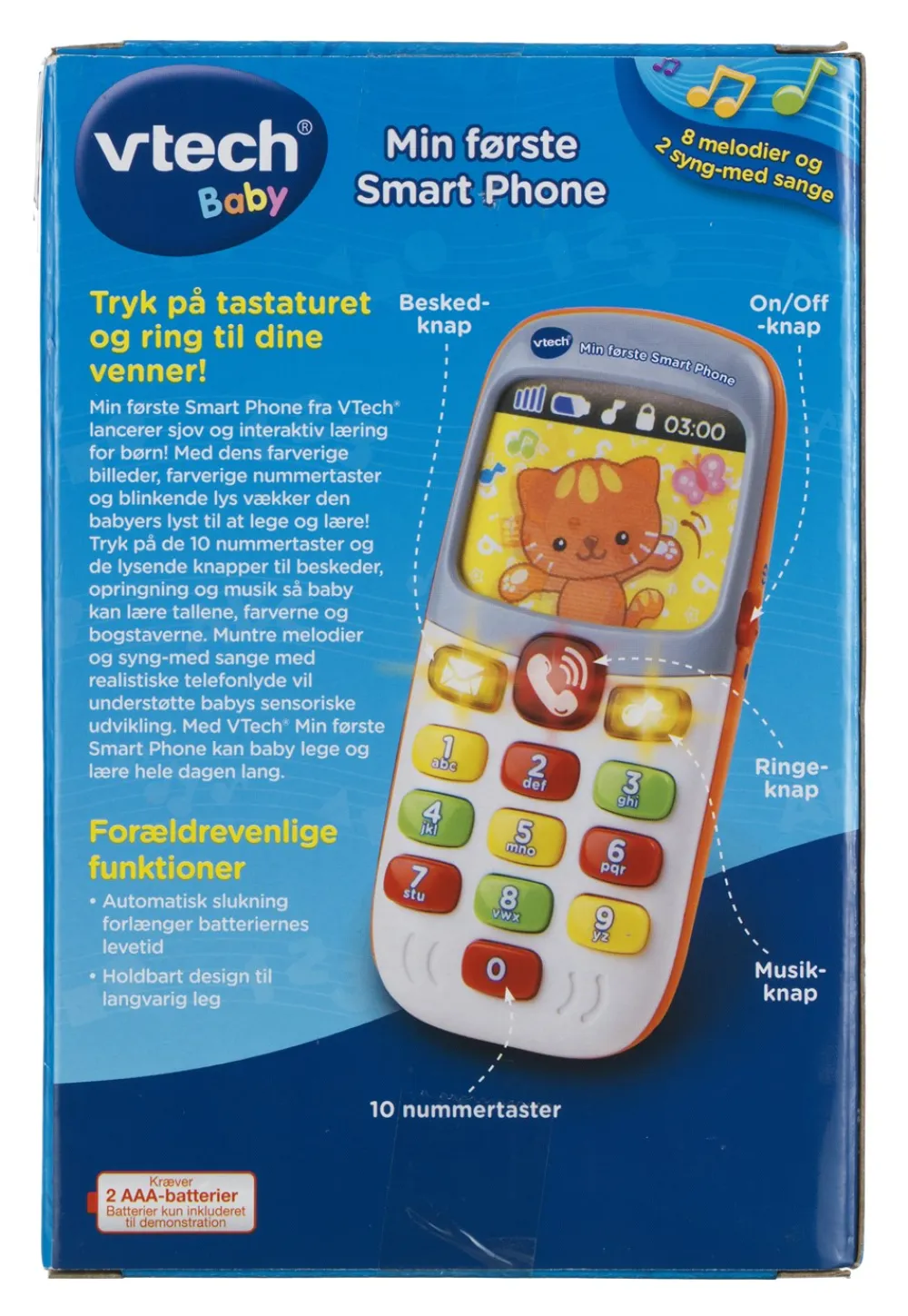 Vtech Baby Min Første Smart Phone-Børn Babylegetøj