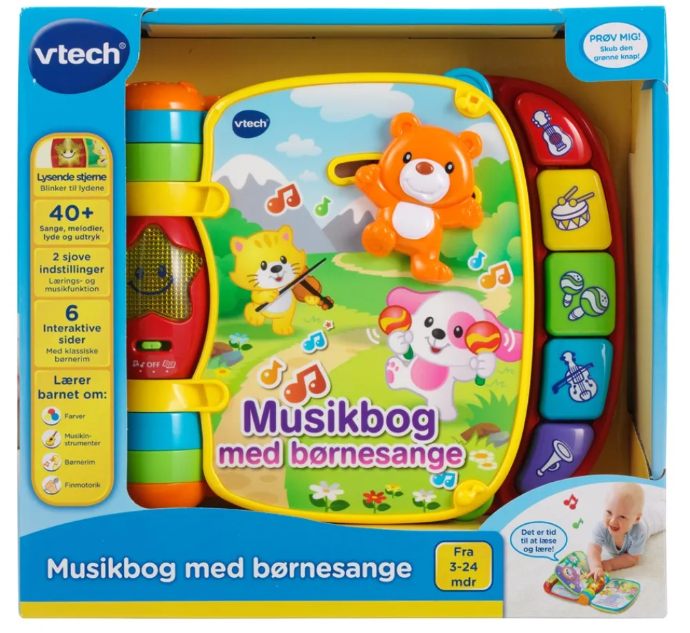 Vtech Baby Musikbog-Børn Babylegetøj