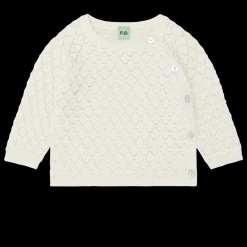 Outlet Baby Pointelle Cardigan, , 92 cm Børn Cardigans