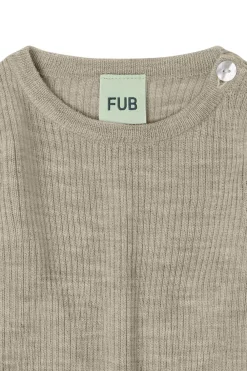 FUB Baby Rib Bluse, , 74 cm-Børn Bluser