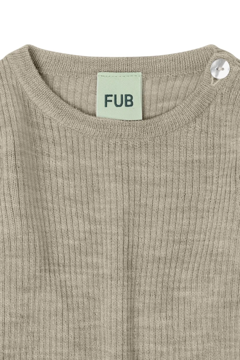 FUB Baby Rib Bluse, , 74 cm-Børn Bluser