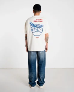Woodbird Baine Noodle T-Shirt, , M- T-Shirts & Poloer