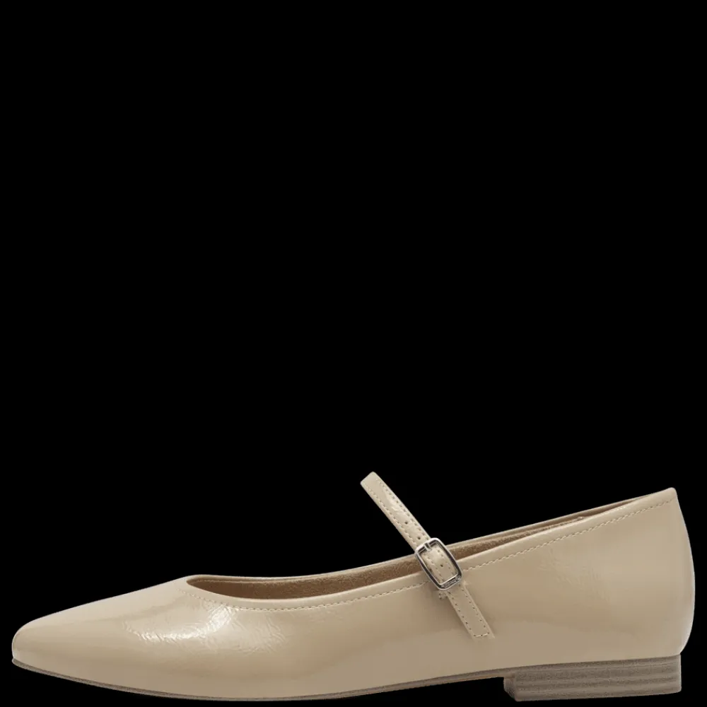 Tamaris Ballerinasko, , 38-Dame Flade Sko|Ballerinaer