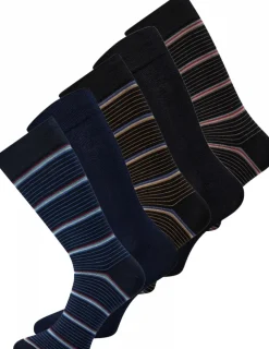 Clearance Bamboo 5-pak Strømper, , 40-47 Strømper