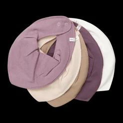 Pippi Bandana 5-pak Savlesmæk, , One Size-Børn Hagesmække & Stofbleer|Hagesmække