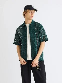 Woodbird Banks Lace Skjorte, , M- Skjorter