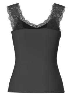 Hot Barbera Lace Top, , XS Dame T-Shirts & Toppe