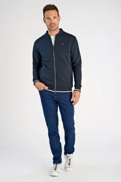Bison Baseball Collar Cardigan, , L- Cardigans