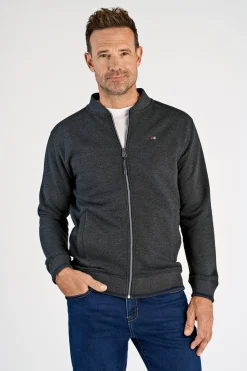 Bison Baseball Collar Cardigan, , XL- Cardigans
