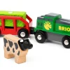 BRIO Batteridrevet Gårdtog-Børn Tog, Biler & Skibe
