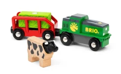 BRIO Batteridrevet Gårdtog-Børn Tog, Biler & Skibe