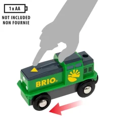 BRIO Batteridrevet Gårdtog-Børn Tog, Biler & Skibe