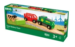 BRIO Batteridrevet Gårdtog-Børn Tog, Biler & Skibe
