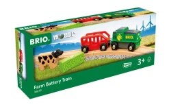 BRIO Batteridrevet Gårdtog-Børn Tog, Biler & Skibe